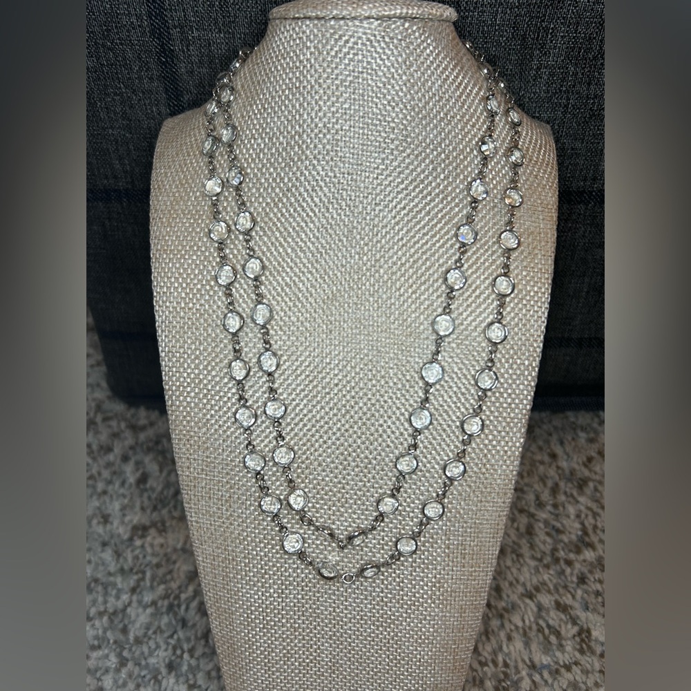 Touchstone Crystal Chanelle Crystal Necklace - Picture 2 of 5